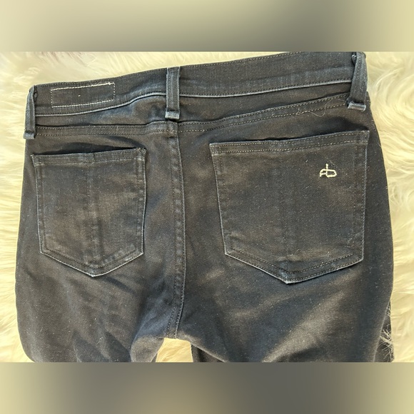 Rag & bone Zipper skinny Coal Color - Picture 5 of 5